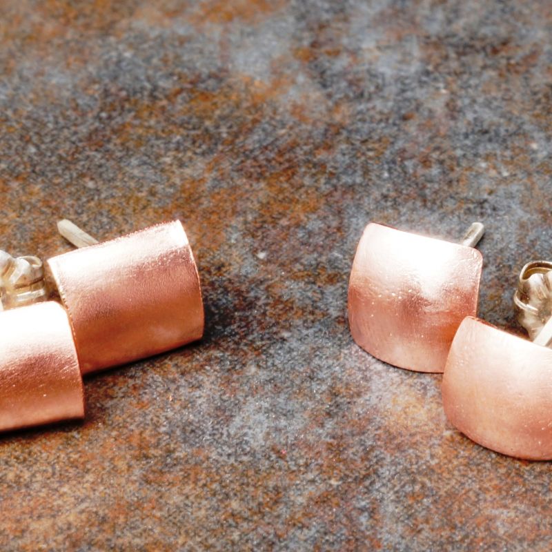 February Prize Giveway Copper Studs Swage vs Domed